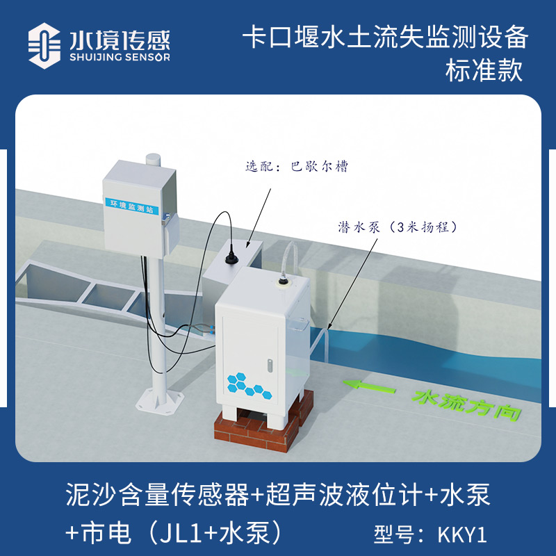 卡口堰水土流失监测设备